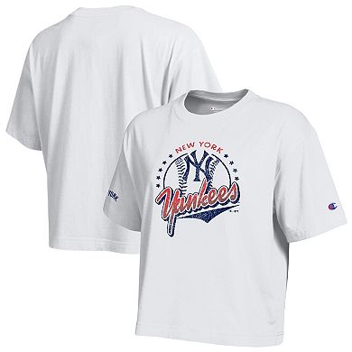 Women's Champion White New York Yankees All-Star T-Shirt