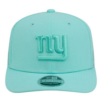 Men's New Era Turquoise New York Giants Color Pack 9SEVENTY Adjustable Hat