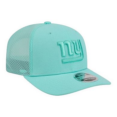 Men's New Era Turquoise New York Giants Color Pack 9SEVENTY Adjustable Hat