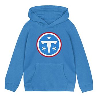 Toddler Light Blue Tennessee Titans Primary Logo Fleece Hoodie