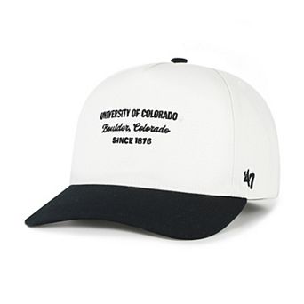 Men's '47 White Colorado Buffaloes Contemporary Basics Two-Tone Hitch Adjustable Hat