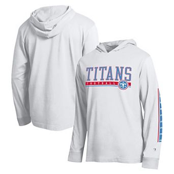 Men's Champion White Tennessee Titans All Star Hooded T-Shirt