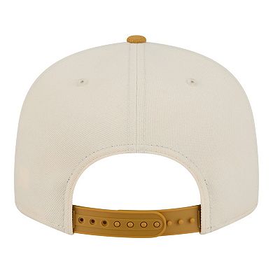 Men's New Era Light Beige/Khaki Cincinnati Reds 2-Tone Color Pack 9FIFTY Snapback Hat