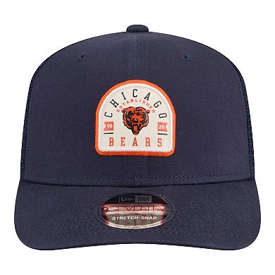 Men's New Era Navy Chicago Bears Contest 9SEVENTY Adjustable Trucker Hat