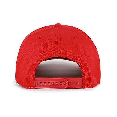 Men's '47 Red UConn Huskies Script Fade Hitch Adjustable Hat