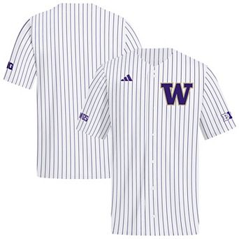 Men's adidas White Washington Huskies Home Replica Baseball Jersey