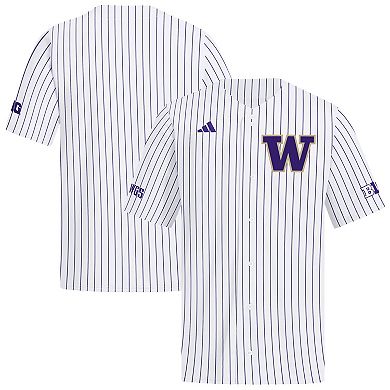 Men's adidas White Washington Huskies Home Replica Baseball Jersey