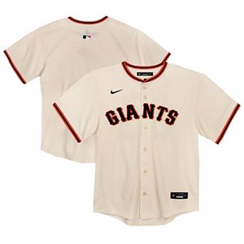 Toddler Nike Cream San Francisco Giants Home Game Jersey