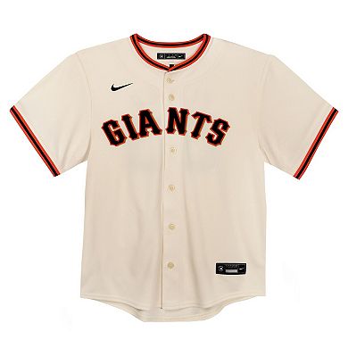 Toddler Nike Cream San Francisco Giants Home Game Jersey