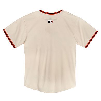Toddler Nike Cream San Francisco Giants Home Game Jersey