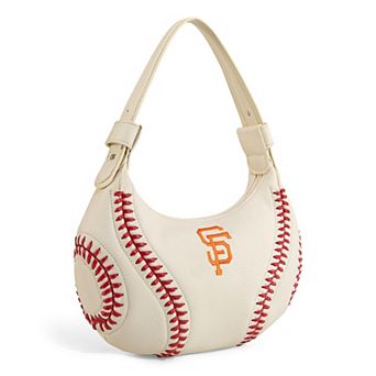 Montana West San Francisco Giants Beige Shoulder Hobo Bag
