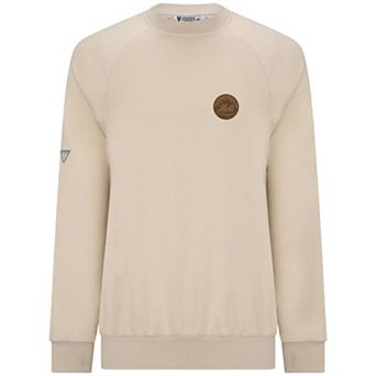 Men's Levelwear Khaki New York Mets Connect Logo Sweatshirt