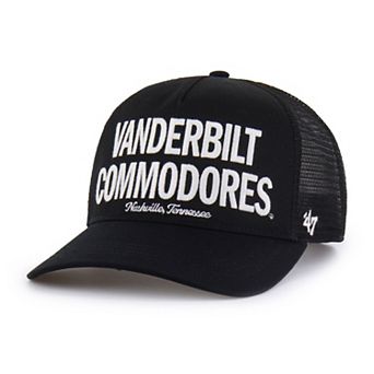 Men's '47 Black Vanderbilt Commodores Contemporary Hitch Trucker Adjustable Hat