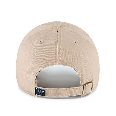 Men's '47 Khaki Auburn Tigers Vault Clean Up Adjustable Hat
