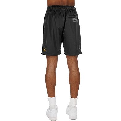 Men's New Era Black Pittsburgh Steelers Match Shorts