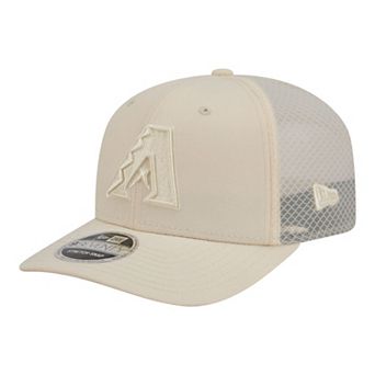 Men's New Era Light Beige Arizona Diamondbacks Color Pack 9SEVENTY Trucker Adjustable Hat