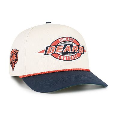 Men's '47 Natural Chicago Bears Frame Out Two Tone Hitch Adjustable Hat