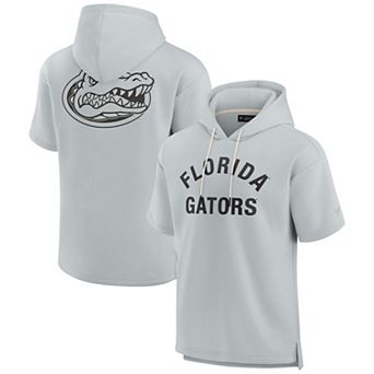 Men's Fanatics Gray Florida Gators Elements Short Sleeve Hoodie