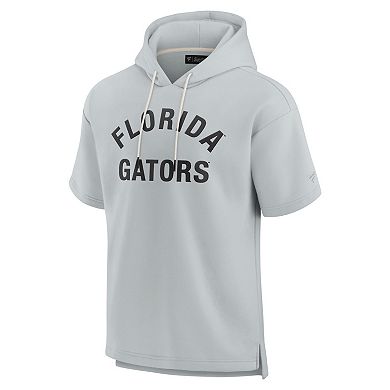 Men's Fanatics Gray Florida Gators Elements Short Sleeve Hoodie