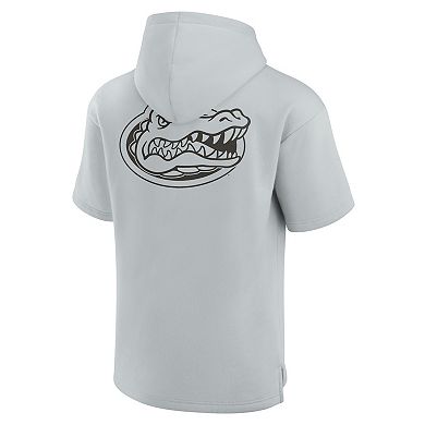 Men's Fanatics Gray Florida Gators Elements Short Sleeve Hoodie