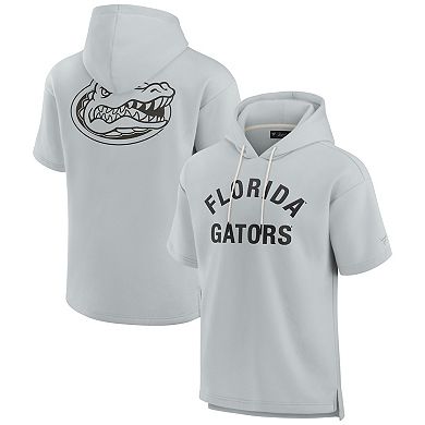Men's Fanatics Gray Florida Gators Elements Short Sleeve Hoodie