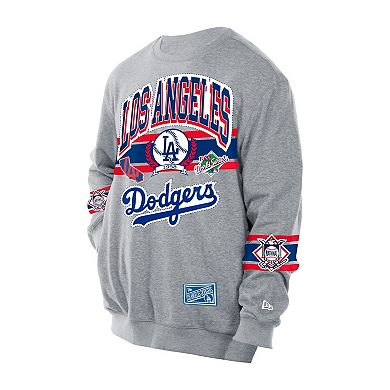 Men's New Era Gray Los Angeles Dodgers Sport Classics Sweatshirt