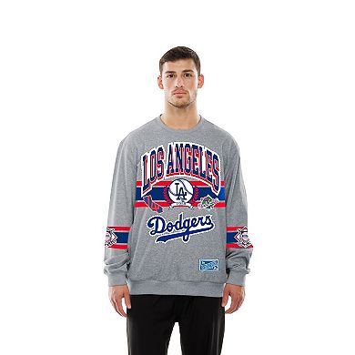 Men's New Era Gray Los Angeles Dodgers Sport Classics Sweatshirt