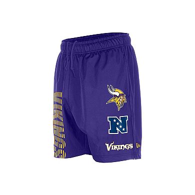 Men's New Era Purple Minnesota Vikings Match Shorts