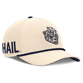 Unisex Nike Natural Michigan Wolverines Legacy Vintage Rope Rise Adjustable Hat