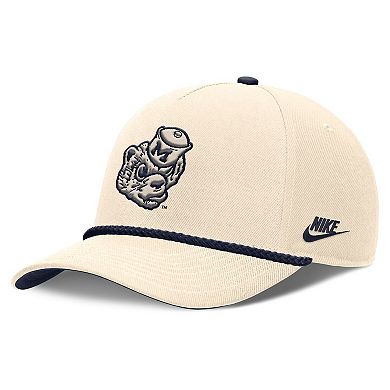 Unisex Nike Natural Michigan Wolverines Legacy Vintage Rope Rise Adjustable Hat