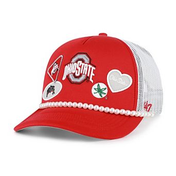 Men's '47 Scarlet/White Ohio State Buckeyes Rally On Hitch Adjustable Hat