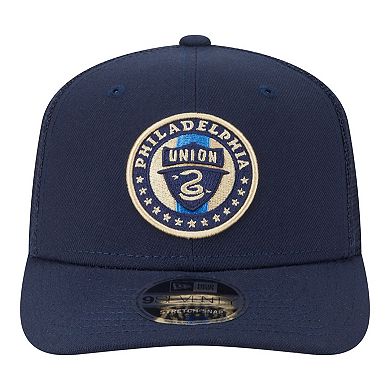 Men's New Era Navy Philadelphia Union Jersey Hook 9SEVENTY Adjustable Hat
