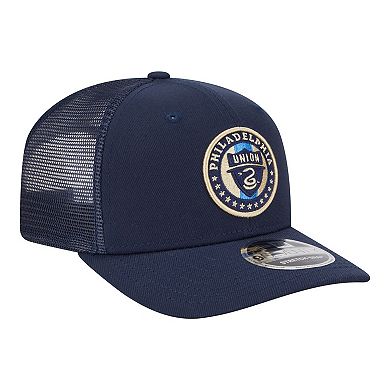 Men's New Era Navy Philadelphia Union Jersey Hook 9SEVENTY Adjustable Hat