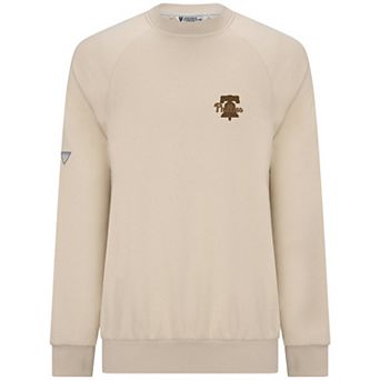 Men's Levelwear Khaki Philadelphia Phillies Connect Logo Sweatshirt