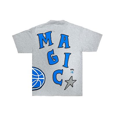 Men's b2Ss Gray Orlando Magic Big Magic T-Shirt