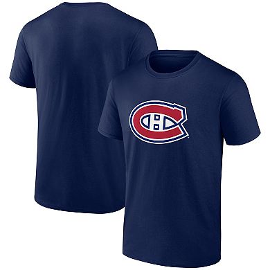 Men's Logo Athletic Navy Montreal Canadiens Essential T-Shirt