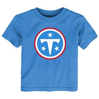 Toddler Light Blue Tennessee Titans Primary Logo T-Shirt