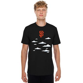 Men's New Era Black San Francisco Giants MLB x Simpsons 2026 Collab Clouds T-Shirt