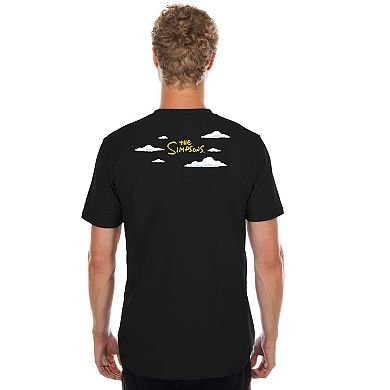 Men's New Era Black San Francisco Giants MLB x Simpsons 2026 Collab Clouds T-Shirt