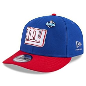 Youth New Era Royal/Red New York Giants 2026 NFL Draft Pre-Curved 9FIFTY Snapback Hat