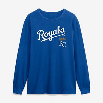 Men's Fanatics Royal Kansas City Royals Lock-Up Legacy Long Sleeve T-Shirt