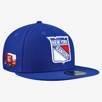 Men's New Era Blue New York Rangers Zamboni 59FIFTY Fitted Hat