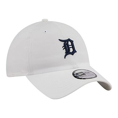 Men's New Era White Detroit Tigers Ripstop Casual Classic Adjustable Hat