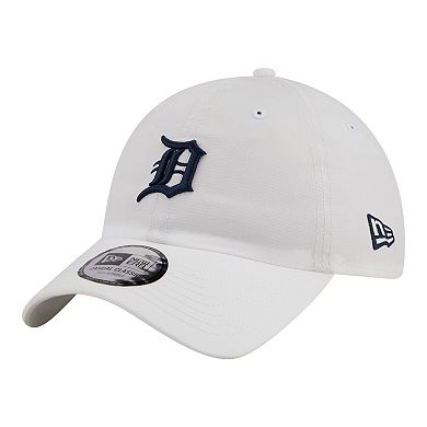 Men's New Era White Detroit Tigers Ripstop Casual Classic Adjustable Hat