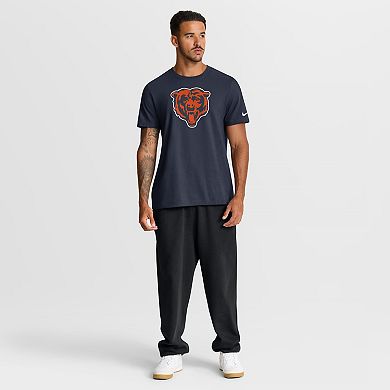 Men's Nike Navy Chicago Bears Essential Logo T-Shirt