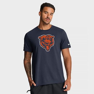 Men's Nike Navy Chicago Bears Essential Logo T-Shirt