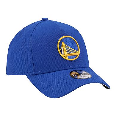 Youth New Era Royal Golden State Warriors 9FORTY A-Frame Adjustable Hat