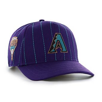 Men's '47 x Rawlings Purple Arizona Diamondbacks Pinstripe Hitch Adjustable Hat