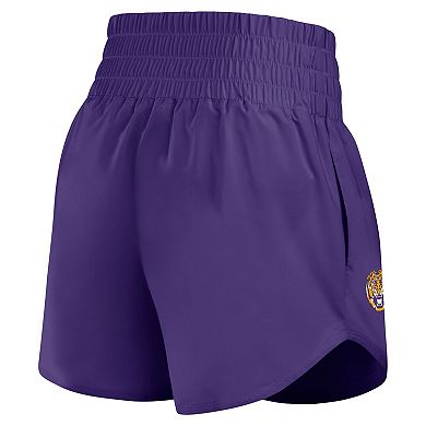 Women's Nike Purple LSU Tigers Performance One Dri-FIT High-Rise Shorts