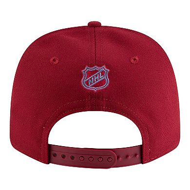 Men's New Era Burgundy Colorado Avalanche 9SEVENTY Stretch-Snap Adjustable Hat